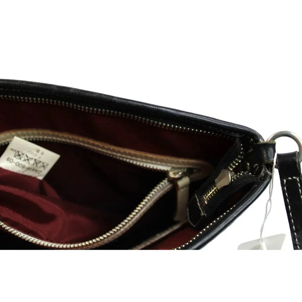 Burberry Black and white Check Crossbody Bag - Picture 8 of 9